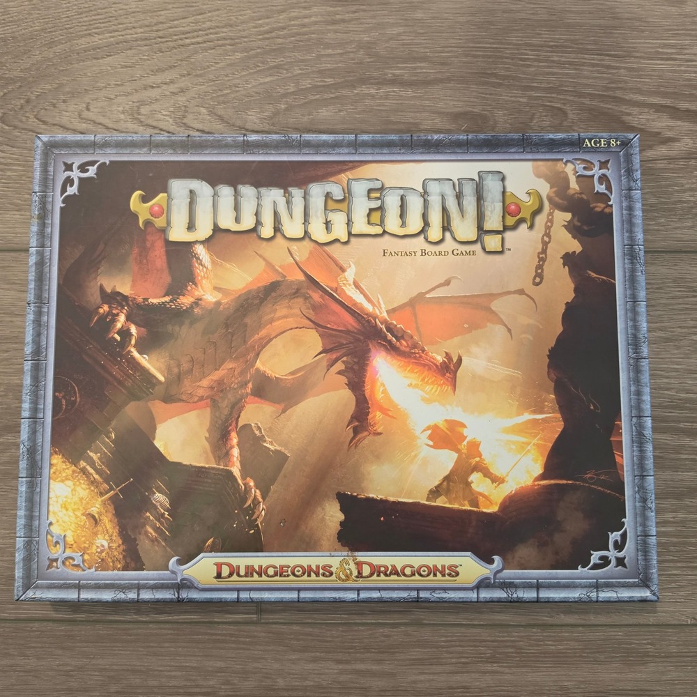 Dungeon Fantasy Board Game Dungeons & Dragons Wizards of the Coast 2012 Complete